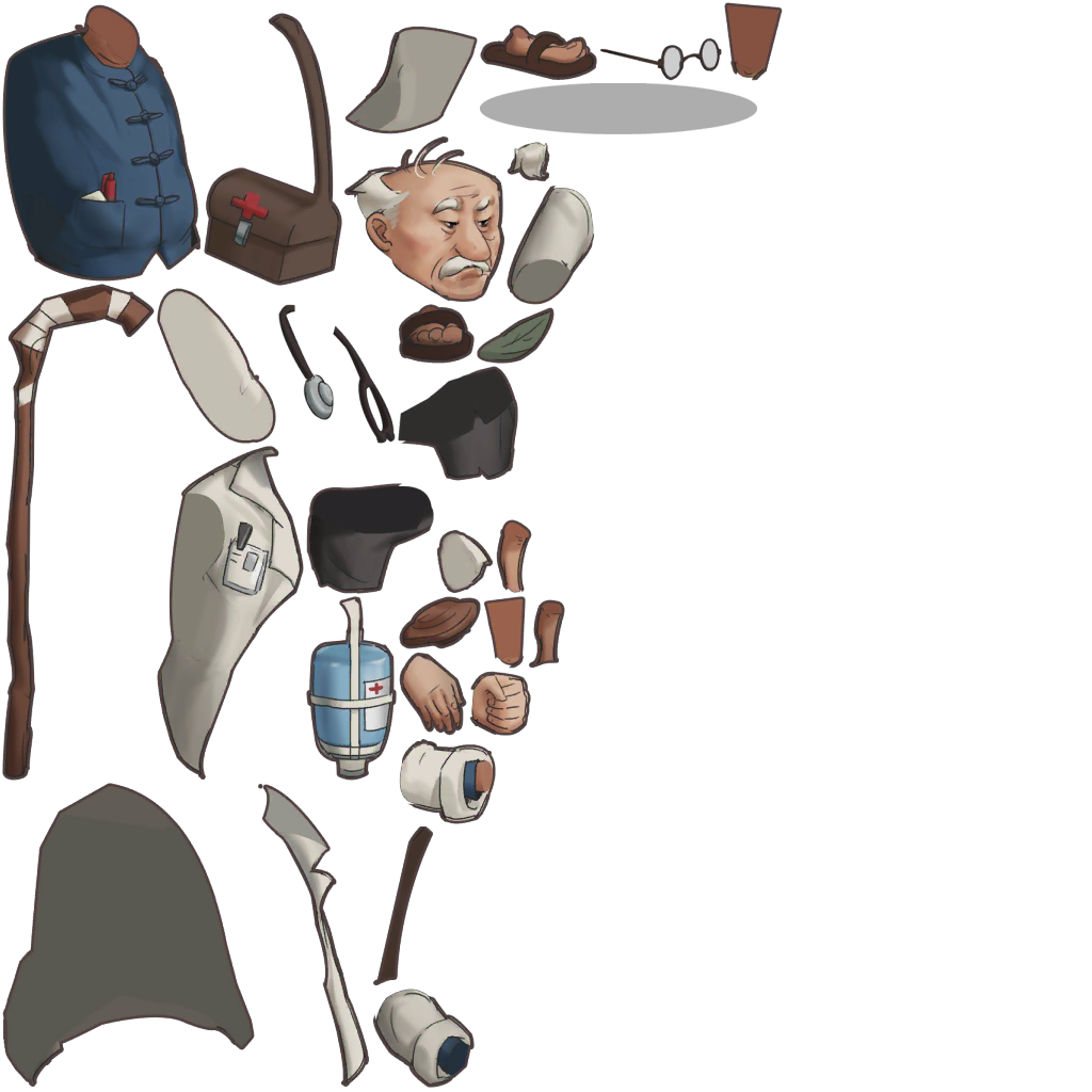 Hero 1023 texture atlas