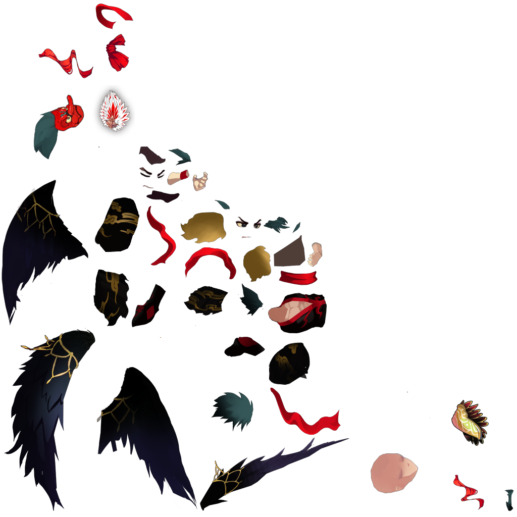 Maoliyuanjiu Qrj Skill texture atlas