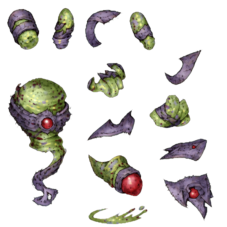 Gangrenous Rotting Ghoul texture atlas