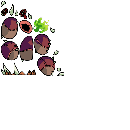 Acid Maw Grub texture atlas