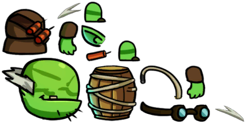 Barrelbow Slime texture atlas