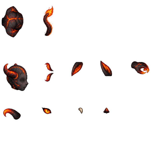 Cinder Imp texture atlas