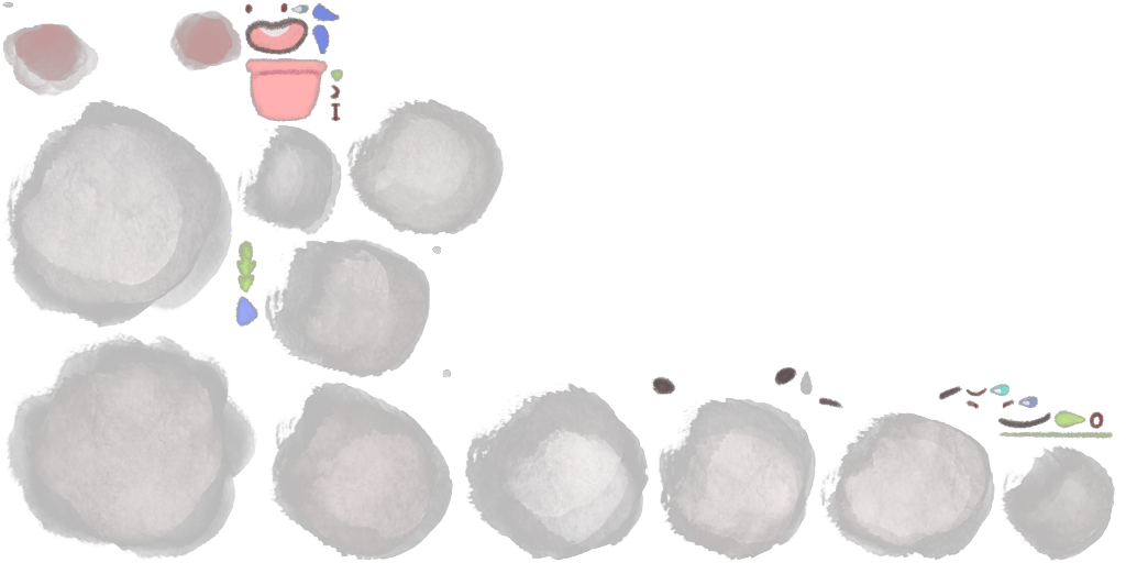 Cloud Pot texture atlas