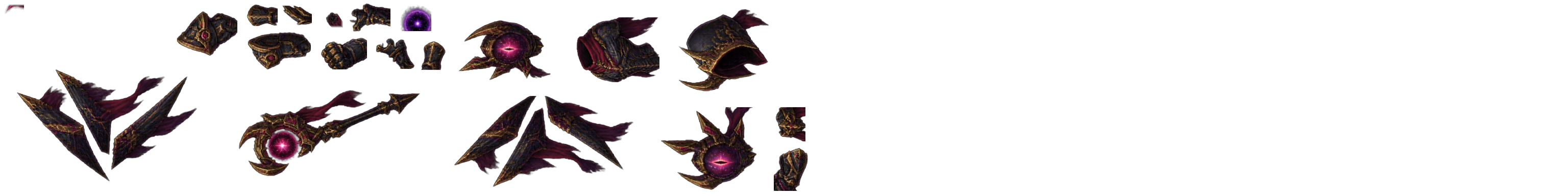Corrupted Mage texture atlas