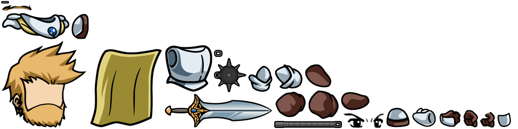 Hero texture atlas